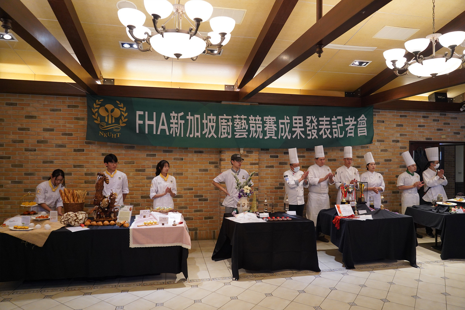 西廚系林子瀚擅長處理肉類，令評審激賞.圖片